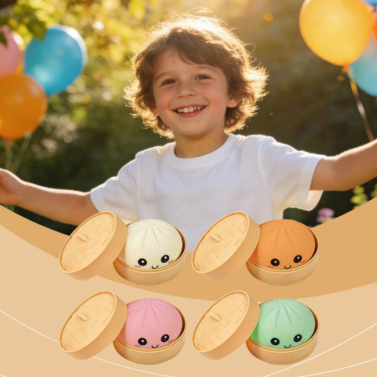 20% MORE RARE DROPS! 🥟 Viral Dumpling Squishy Mystery Box – Can You Get the Shiny? 👀