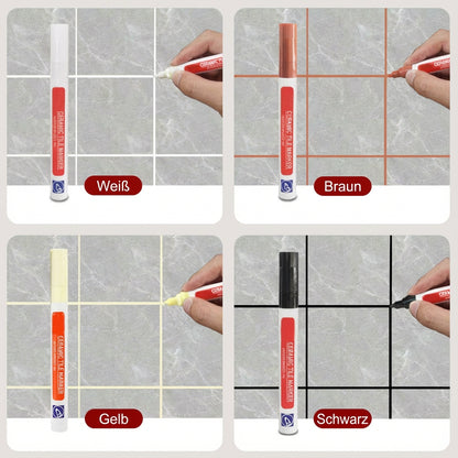 🔥Buy One, Get One Free — Last Day🖌️ Anti-Mould & Waterproof Joint Pen for Ceramic Tiles! 🧱