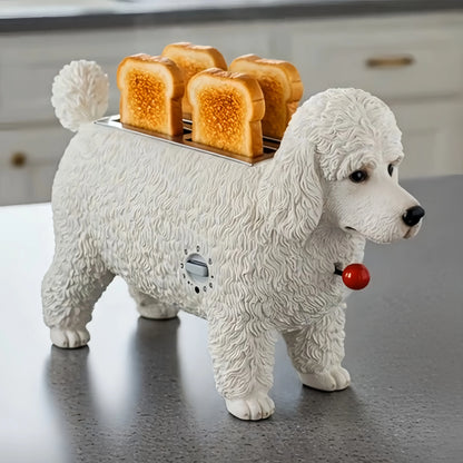 Creative 4-Slice Toaster | Cute Aesthetic Kitchen Appliance for Cozy Breakfast & Unique Home Decor-3