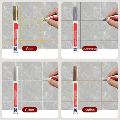 🔥Buy One, Get One Free — Last Day🖌️ Anti-Mould & Waterproof Joint Pen for Ceramic Tiles! 🧱