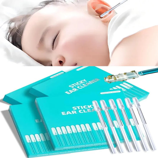 Spring Sale - 50% OFF!🛒💨Ear Cleaning Tool Stick Earwax Remover Sticks Ear Pick.1 Pack for 24 Sticks - 2 Pack