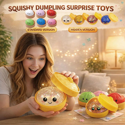 20% MORE RARE DROPS! 🥟 Viral Dumpling Squishy Mystery Box – Can You Get the Shiny? 👀