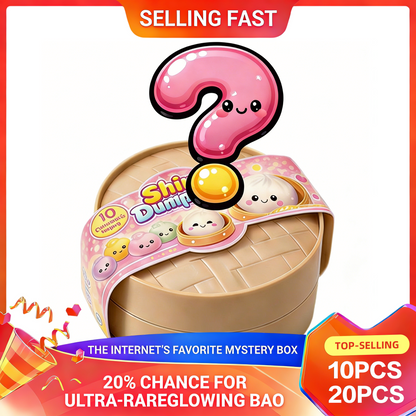20% MORE RARE DROPS! 🥟 Viral Dumpling Squishy Mystery Box – Can You Get the Shiny? 👀