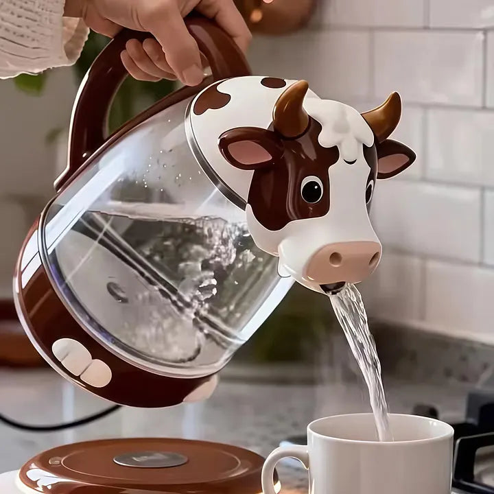 Aesthetic Pet Series Electric Kettle - 1.7L Premium Glass Kettle with Smart LED Atmosphere Temperature Ring
