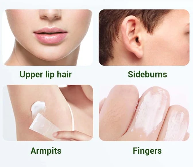 Versatile Aromatic Mild Formula Hair Removal Cream