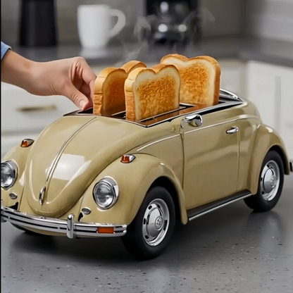 Creative 4-Slice Toaster | Cute Aesthetic Kitchen Appliance for Cozy Breakfast & Unique Home Decor-4