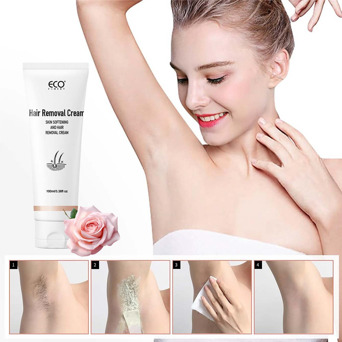Versatile Aromatic Mild Formula Hair Removal Cream