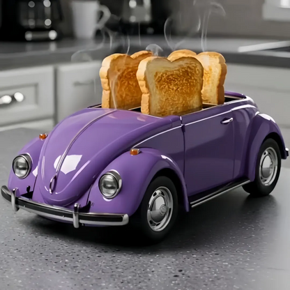 Creative 4-Slice Toaster | Cute Aesthetic Kitchen Appliance for Cozy Breakfast & Unique Home Decor-2