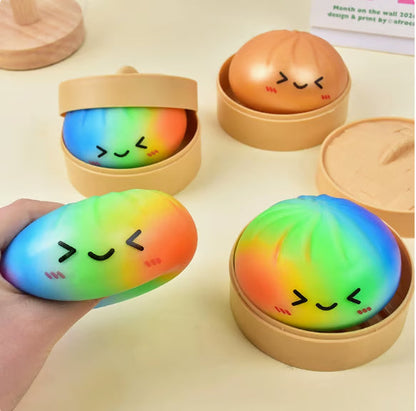 20% MORE RARE DROPS! 🥟 Viral Dumpling Squishy Mystery Box – Can You Get the Shiny? 👀