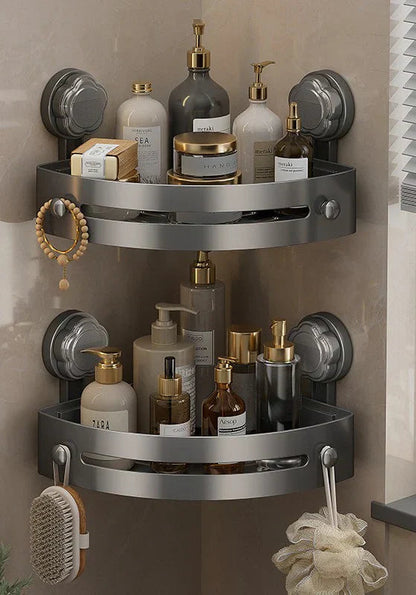 🔥 Hot Sale 50% OFF 🔥 Corner Shower Storage Rack🚿 - Space-Saving & Easy to Install, Perfect for Organizing Toiletries ✨