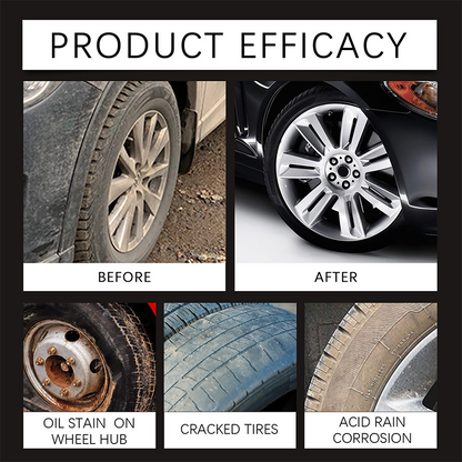 🔥LAST DAY SALE BUY 1 GET 1 FREE!!🔥 Powerful Wheel Cleaning Refurbish Wax