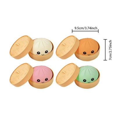 20% MORE RARE DROPS! 🥟 Viral Dumpling Squishy Mystery Box – Can You Get the Shiny? 👀