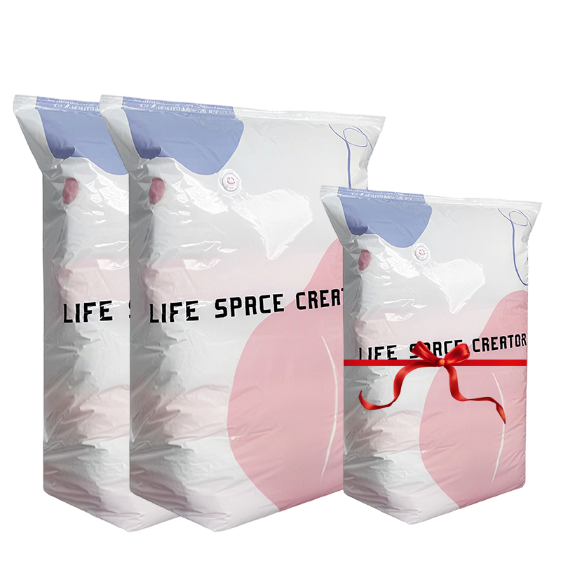 🥳2026 HOT SALE🥳💨No-Pump 3D Vacuum Storage Bags