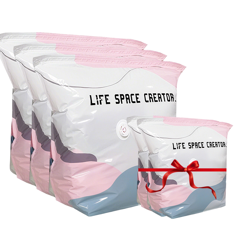 🥳2026 HOT SALE🥳💨No-Pump 3D Vacuum Storage Bags