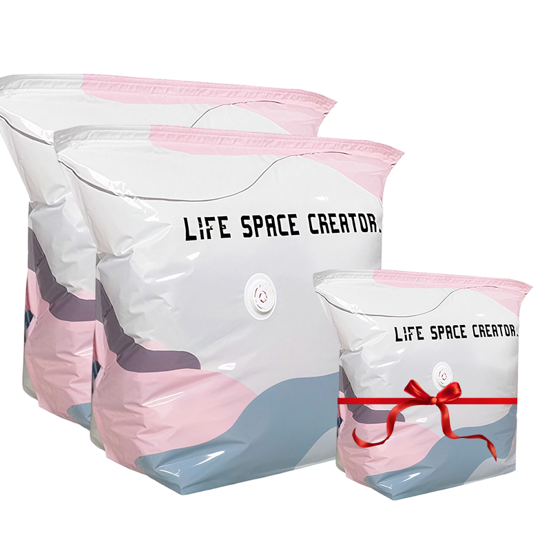 🥳2026 HOT SALE🥳💨No-Pump 3D Vacuum Storage Bags